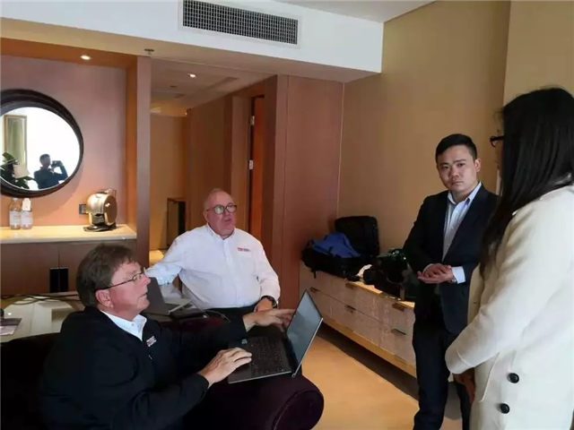 Stoner團隊與廣東博皓團隊一齊探討脫模劑新產品市場應用-1