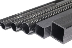 高品質亮光/啞光碳纖維方管 汽車配件用輕質高強碳纖維管斜紋/平紋