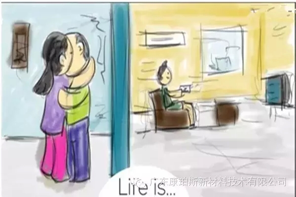 人生就是。。。 就算孩子在家，還是忍不住與40歲的另一半偷偷親一口